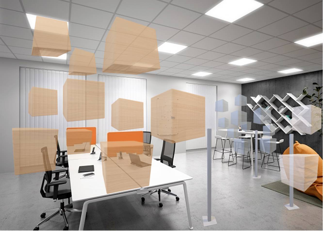 Radium RaLUX UV-C STAND 28W/254nm SI UVC-Entkeimungsgerät 28W Silber