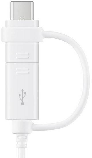 Samsung Handy Kabel [1x USB - 1x Micro-USB, USB-C® Stecker] 1.50m USB, Micro USB, USB-C®