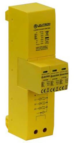 Leutron 381682 LT ZP ST T1+2+3/3+1-275-7.5kA Überspannungsschutzgerät Überspannungsschutz für: Verteilerschrank 30 kA 1 St.