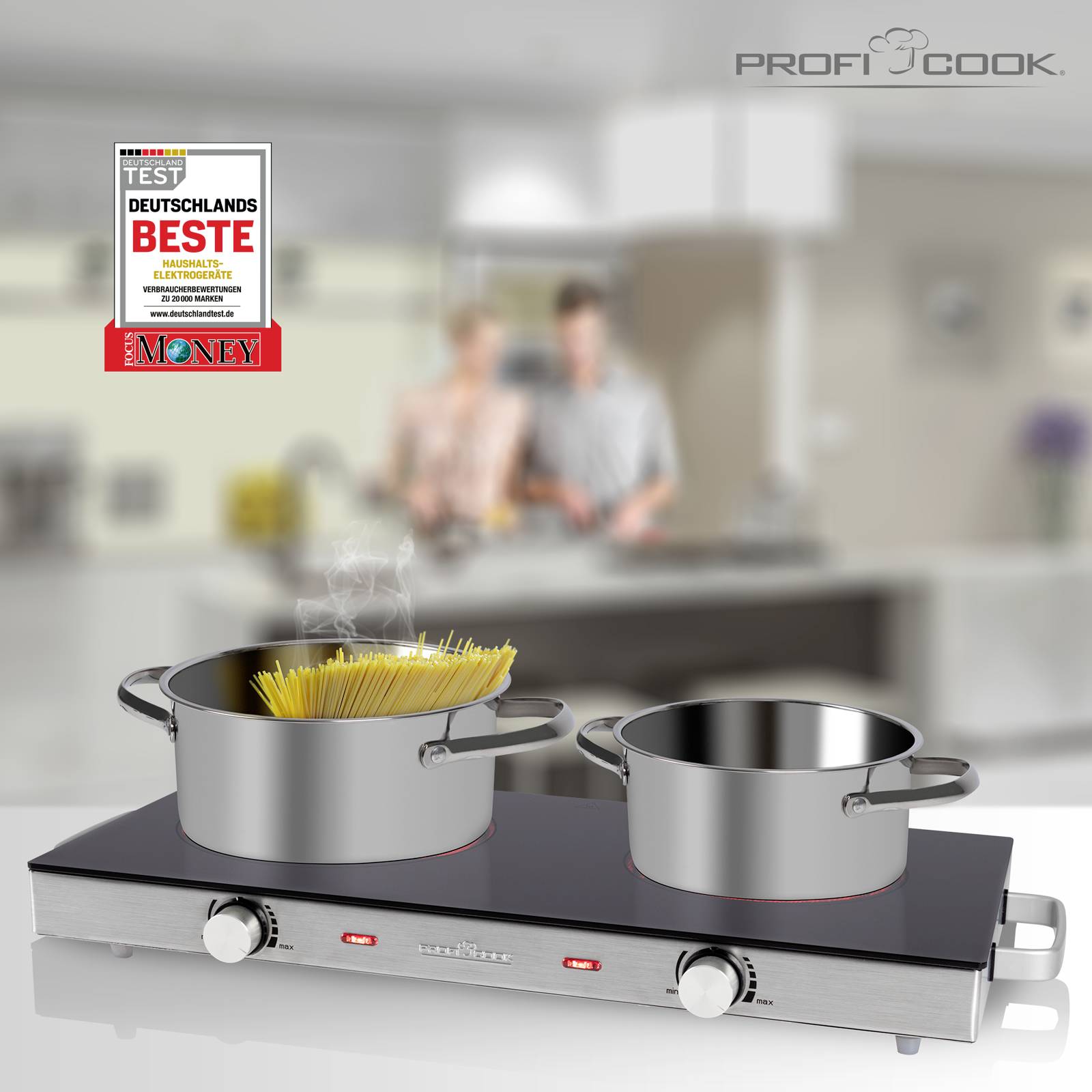 Profi Cook PC-DKP 1211 501211 Kochplatte