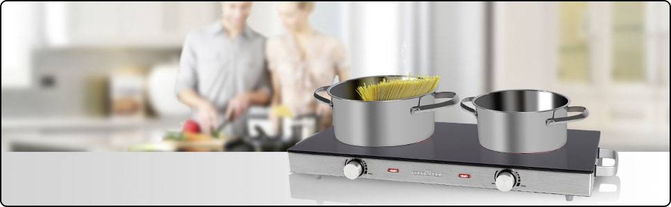 Profi Cook PC-DKP 1211 501211 Kochplatte