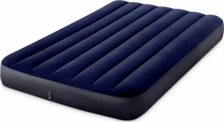 Intex 64758 DuraBeam Classic Luftbett (L x B x H) 191 x 137 x 25cm Blau