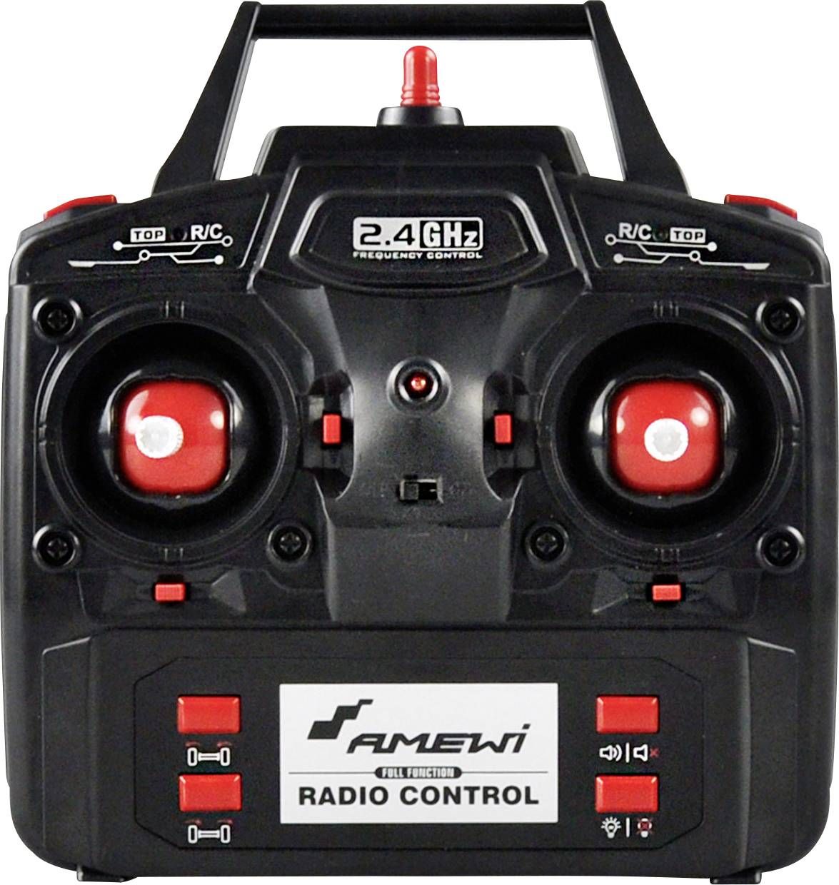 Amewi 22502 Mercedes-Benz Feuerwehr-Drehleiterfahrzeug - Lizenzfahrzeug 1:18 RC Modell-LKW 100% RtR inkl. Akku und Ladekabel