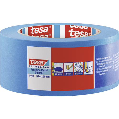 Tesa PRECISION OUTDOOR 04440-00004-00 Kreppband tesa® Professional Blau (L x B) 50m x 50mm 1St.