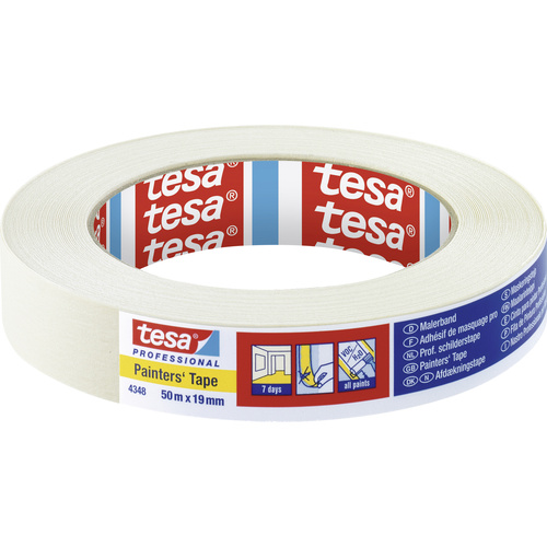 Tesa STANDARD 04348-00015-03 Kreppband tesakrepp® Beige (L x B) 50m x 19mm