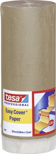 Tesa 04364-00002-01 Abdeckpapier Easy Cover Hellbraun (L x B) 25m x 30cm 1St.