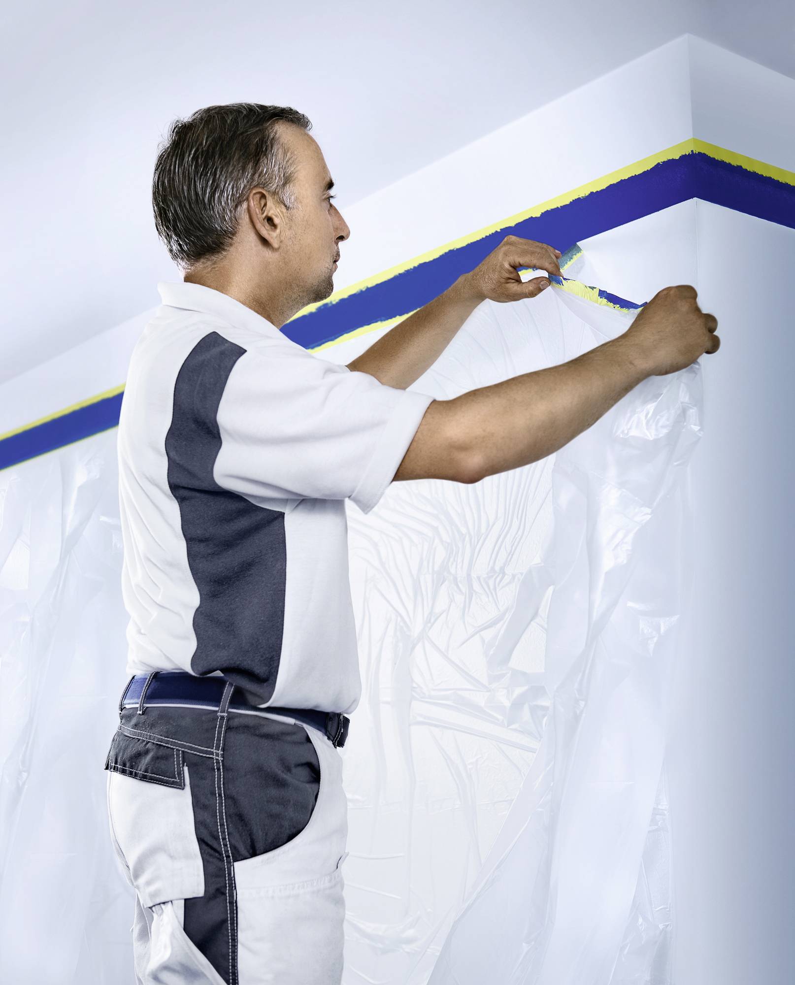 Tesa 04365-00003-01 Abdeckfolie Easy Cover® Transparent (L x B) 17m x 2.6m 1St.