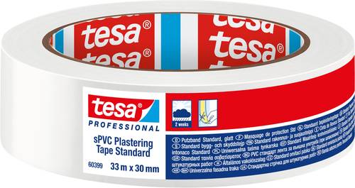 Tesa SPVC 60399-00003-00 Putzband tesa® Professional Weiß (L x B) 33m x 30mm