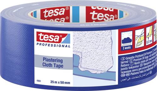 Tesa 04363-00001-02 Putzband tesa® Professional Blau (L x B) 25 m x 50 mm 1 St.