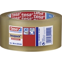 Tesa UNIVERSAL 04024-00236-04 Packband tesapack® 4024 Transparent (L x B) 66m x 50mm 1St. Tesa UNIVERSAL 04024-00236-04 Packband tesapack® 4024 Transparent (L x B) 66m x 50mm 1St.