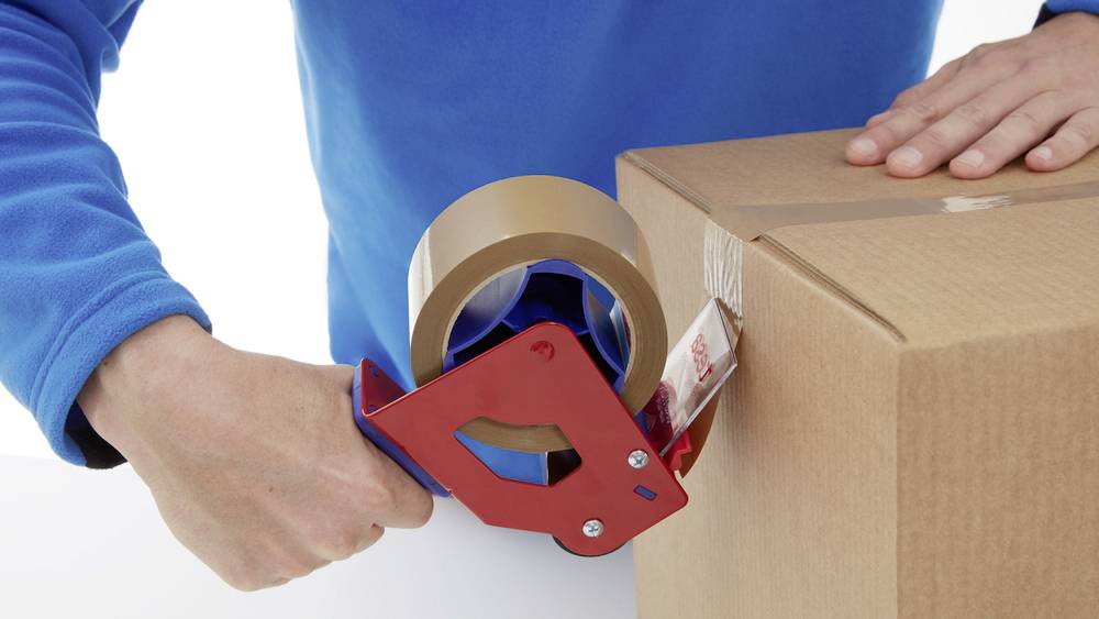 Tesa PVC 04124-00343-00 Packband tesapack® 4124 Chamois (L x B) 66m x 50mm 1St.