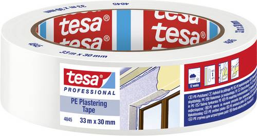Tesa PE 04845-00000-00 Putzband tesa® Professional Weiß (L x B) 33 m x 30 mm