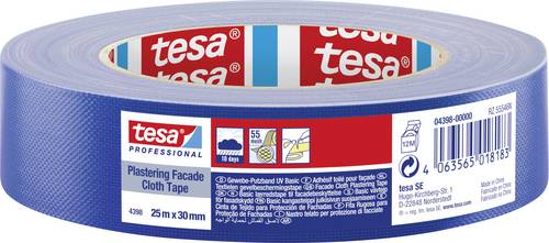 Tesa 04398-00000-00 Putzband tesa® Professional Blau (L x B) 25m x 30mm