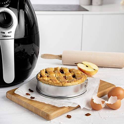 Tristar Crispy Heißluft-Fritteuse 1500 W Timerfunktion Schwarz