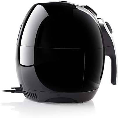 Tristar Crispy Heißluft-Fritteuse 1500 W Timerfunktion Schwarz