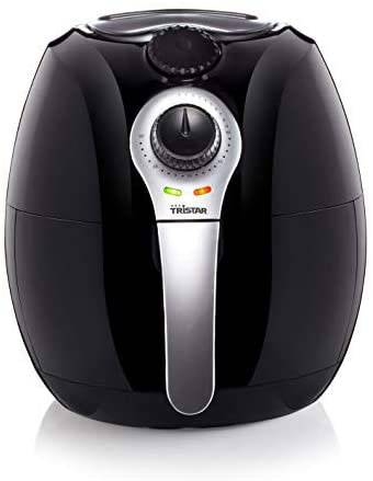 Tristar Crispy Heißluft-Fritteuse 1500 W Timerfunktion Schwarz