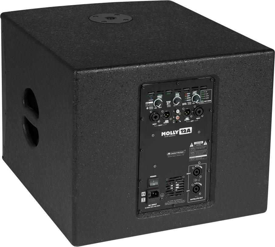 Omnitronic Molly-12A Aktiver PA Subwoofer 30.48cm 12 Zoll 700W 1St.