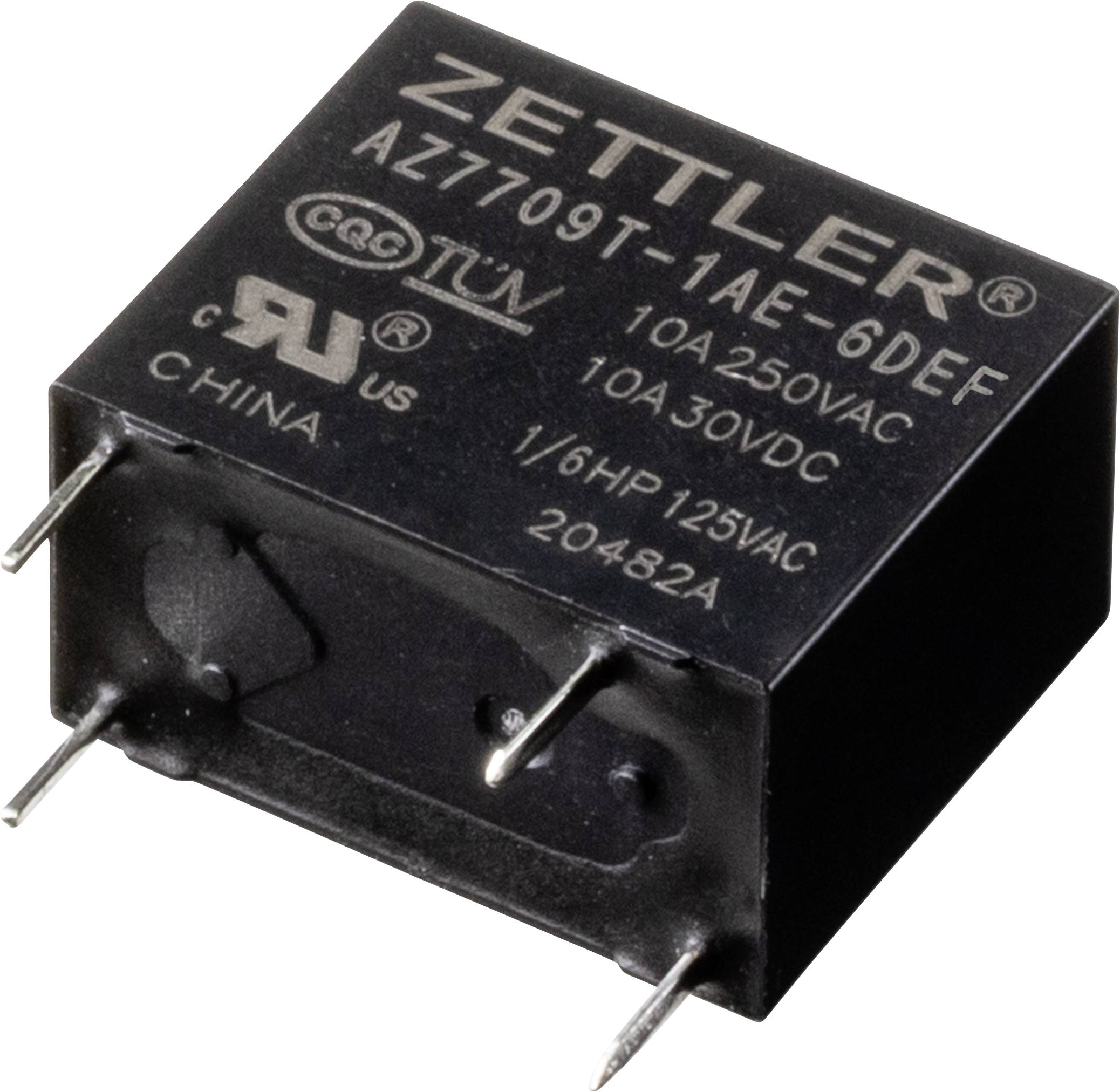 Zettler Electronics AZ7709T-1AE-6DEF Powerrelais 6 V/DC 10 A
