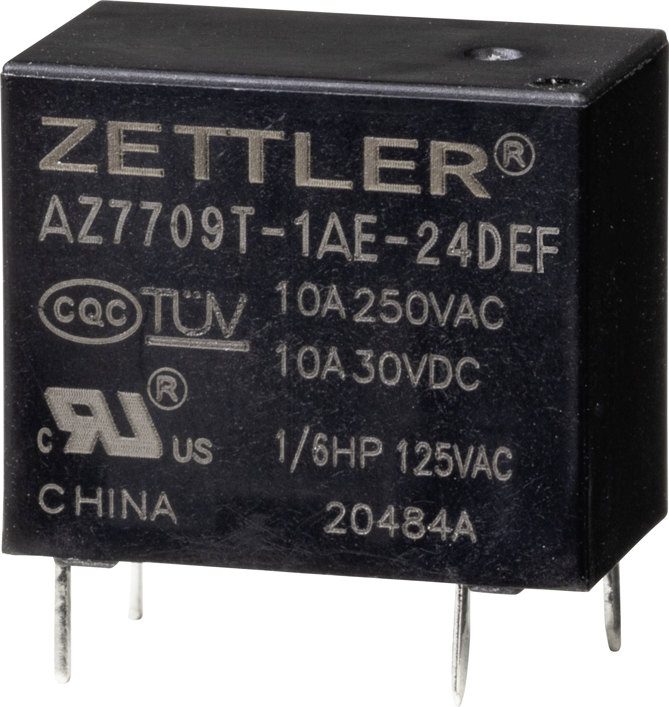 Zettler Electronics AZ7709T-1AE-24DEF Powerrelais 24 V/DC 10A
