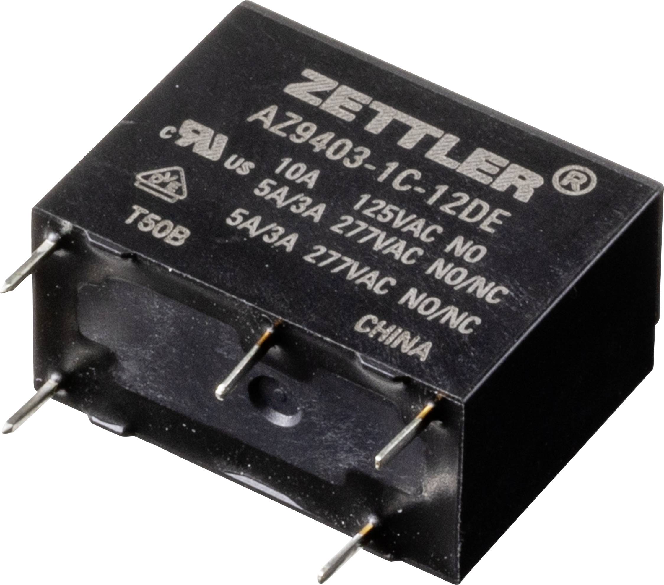 Zettler Electronics AZ9403-1C-12DE Powerrelais 12 V/DC 5A