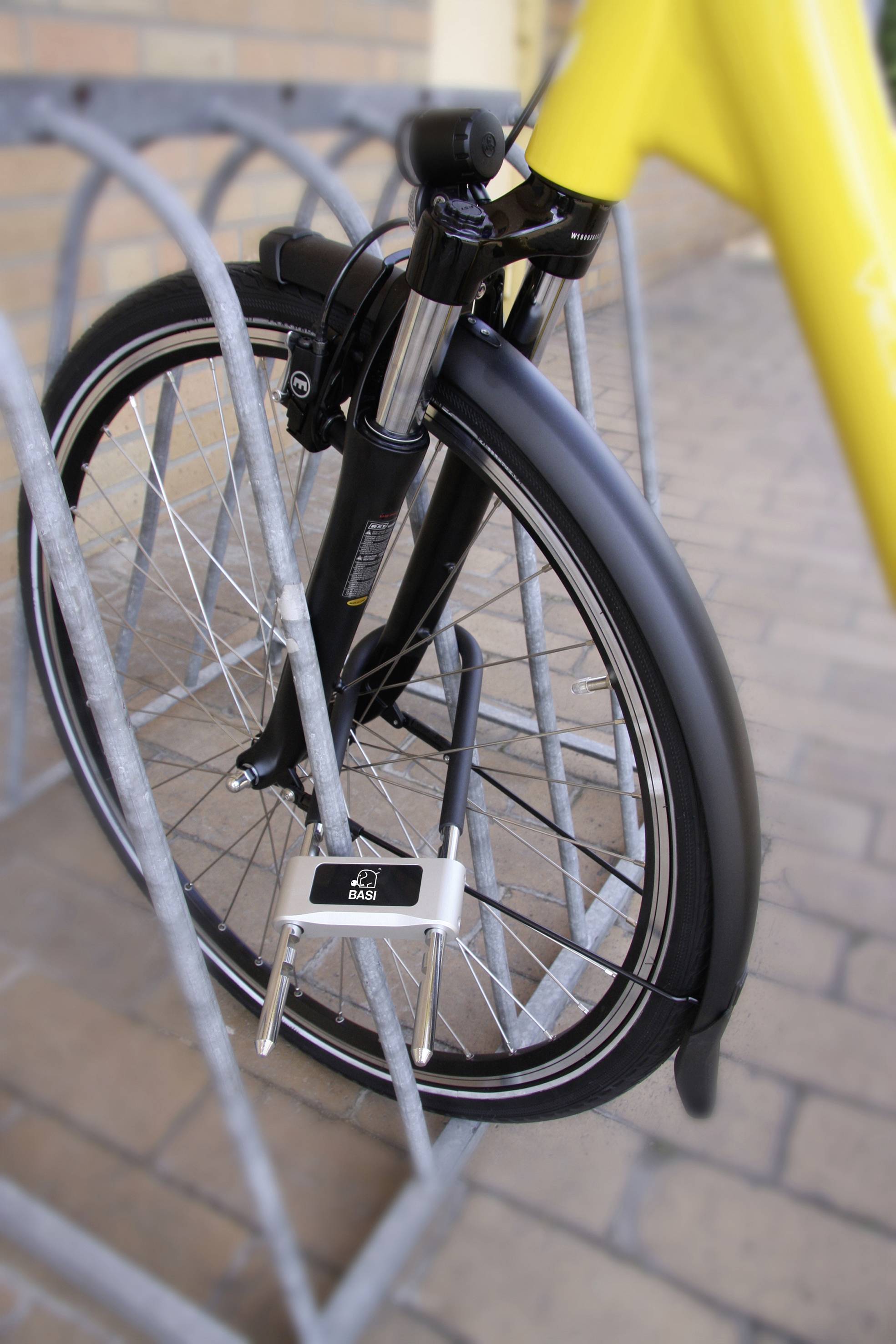 Basi 6990-0307 Vorhängeschloss 120mm Fingerabdruckschloss