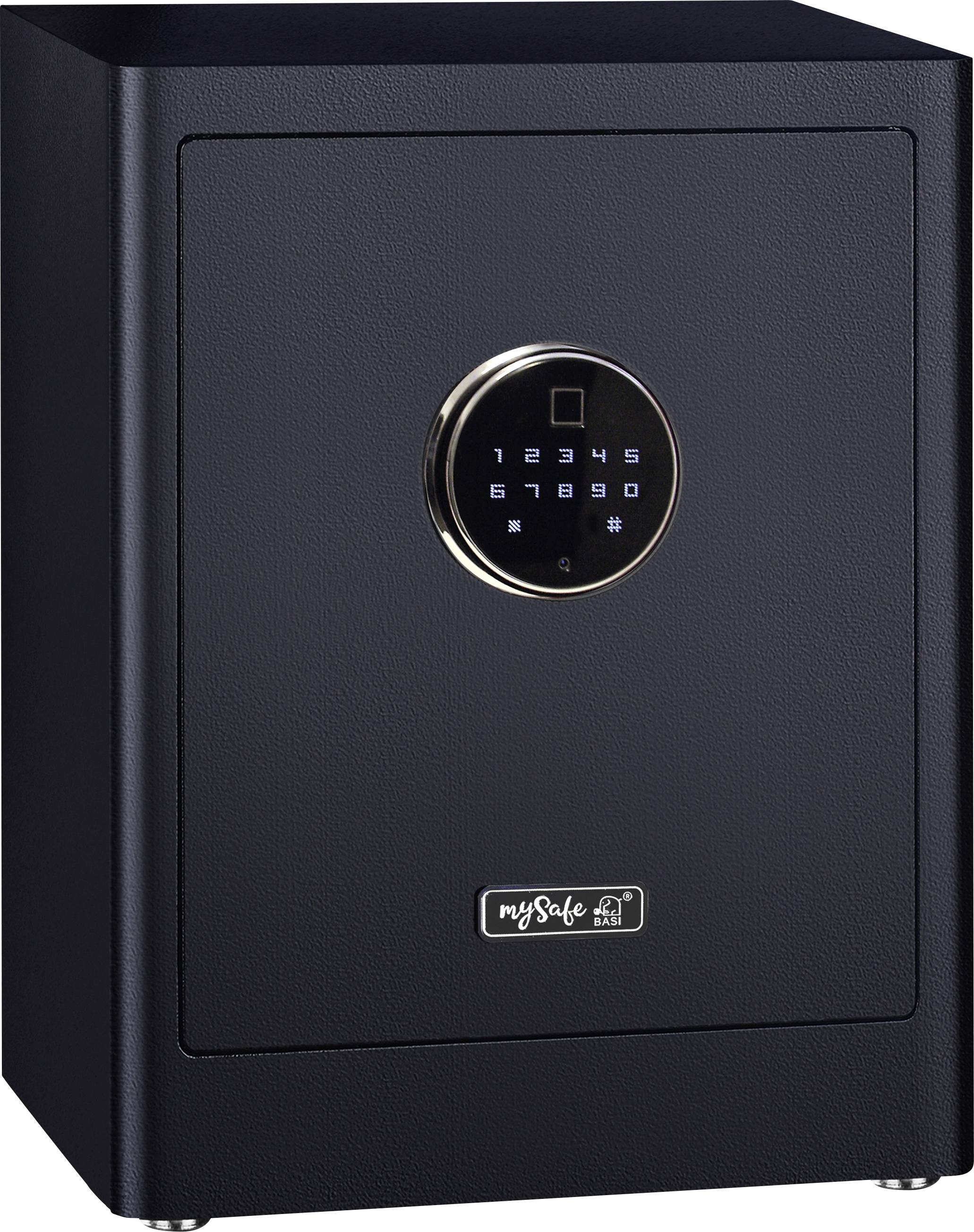 Basi 2020-0001-1100 mySafe Premium 450 Möbeltresor Zahlenschloss, Fingerabdruckschloss