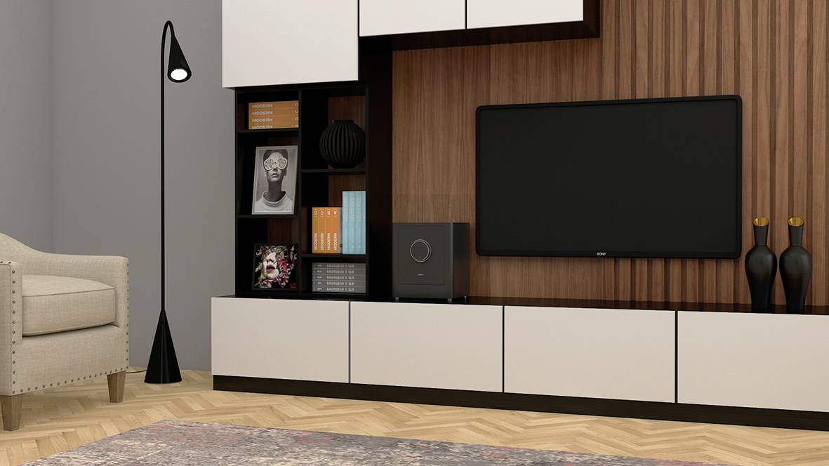 Basi 2020-0001-1100 mySafe Premium 450 Möbeltresor Zahlenschloss, Fingerabdruckschloss