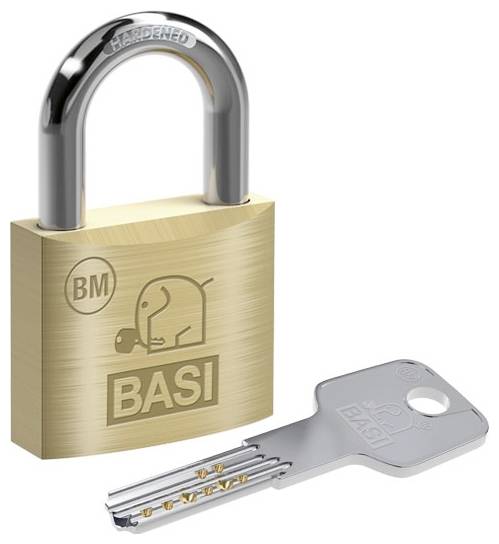 Basi BM5091-0050-0040 Vorhängeschloss gleichschließend Schlüsselschloss
