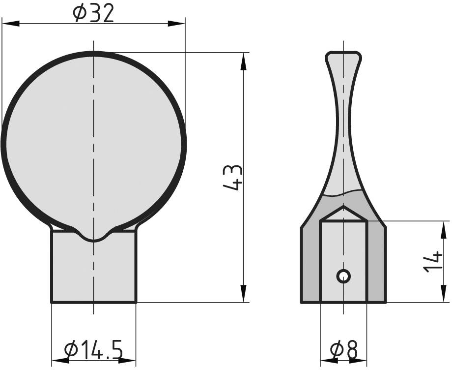 Basi 5900-0144 Knaufteil