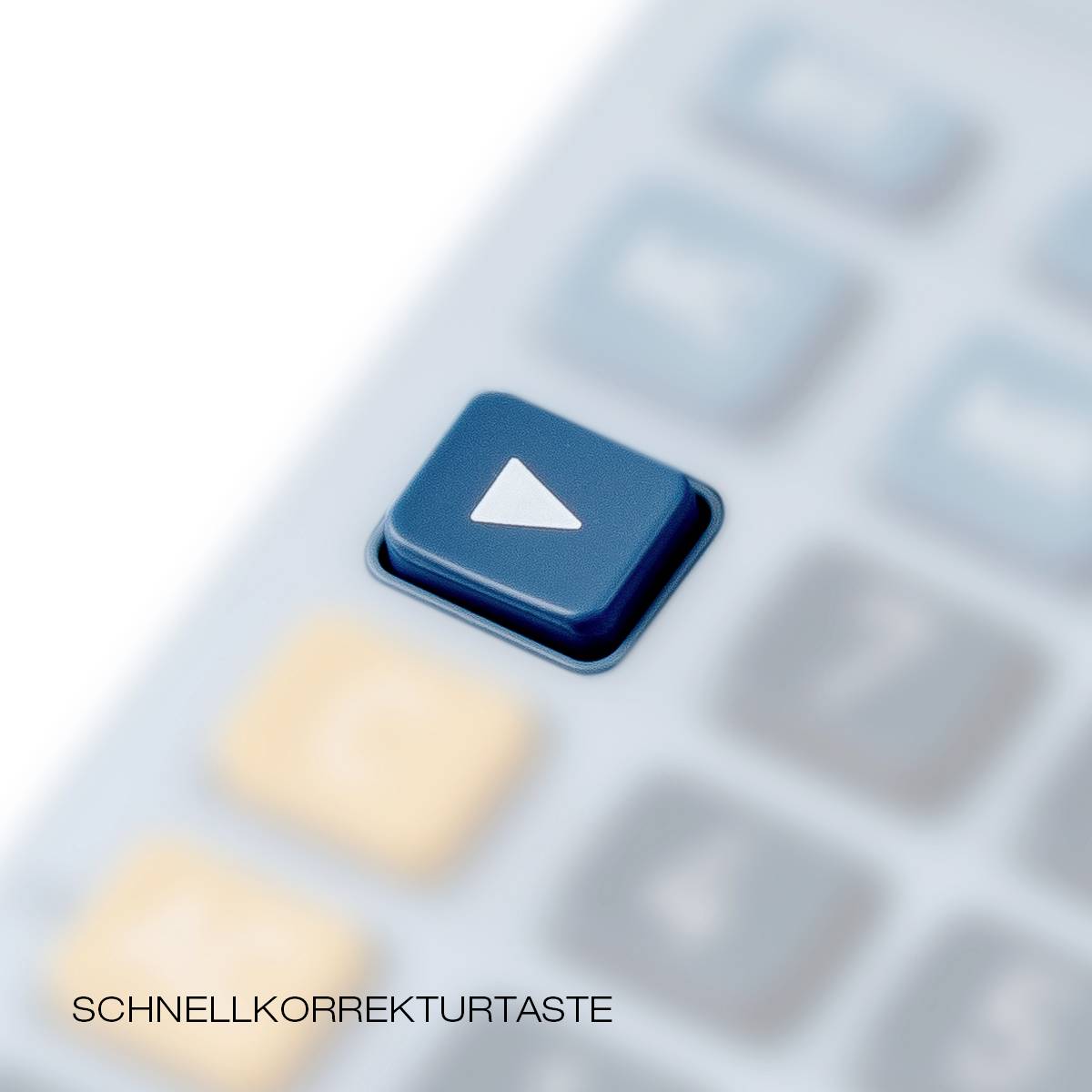 Casio MS-80E Tischrechner Blau Display (Stellen): 8solarbetrieben (L x B) 101mm x 149mm