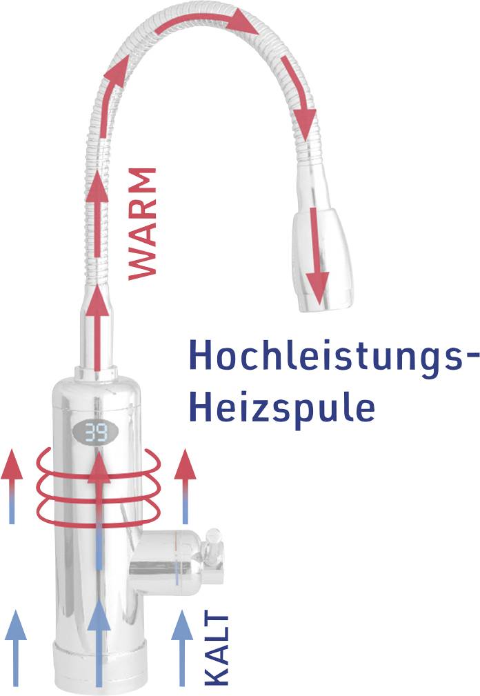 MediaShop M20411 Küchenarmatur 3/8 Zoll