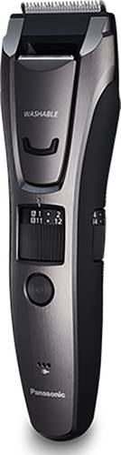 Panasonic Bartschneider, Haarschneider, Körperhaartrimmer abwaschbar Silber, Schwarz