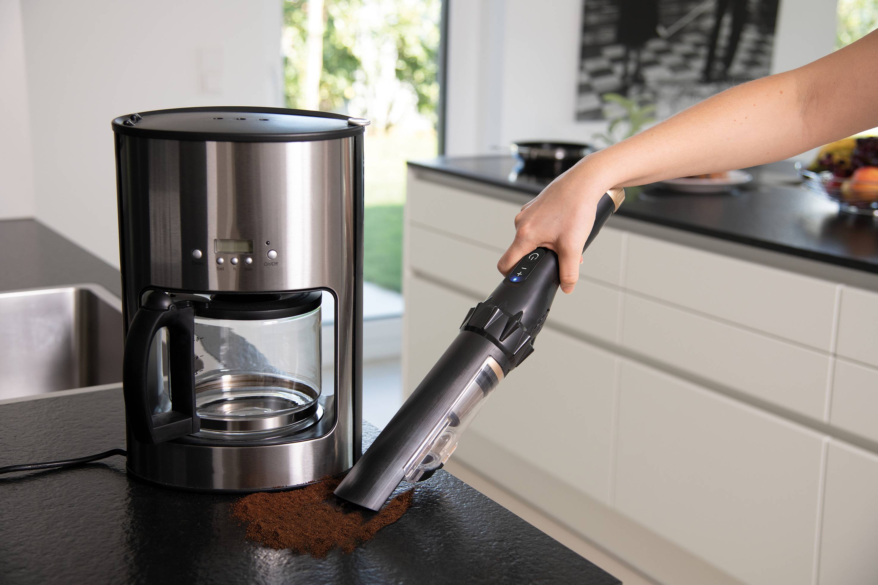 MediaShop Livington PRIME everyday Akku-Handstaubsauger