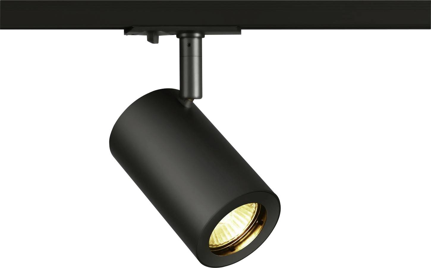 SLV ENOLA B TRACK 1002110 Hochvolt-Schienensystem-Leuchte 1phasig GU10 50W Schwarz