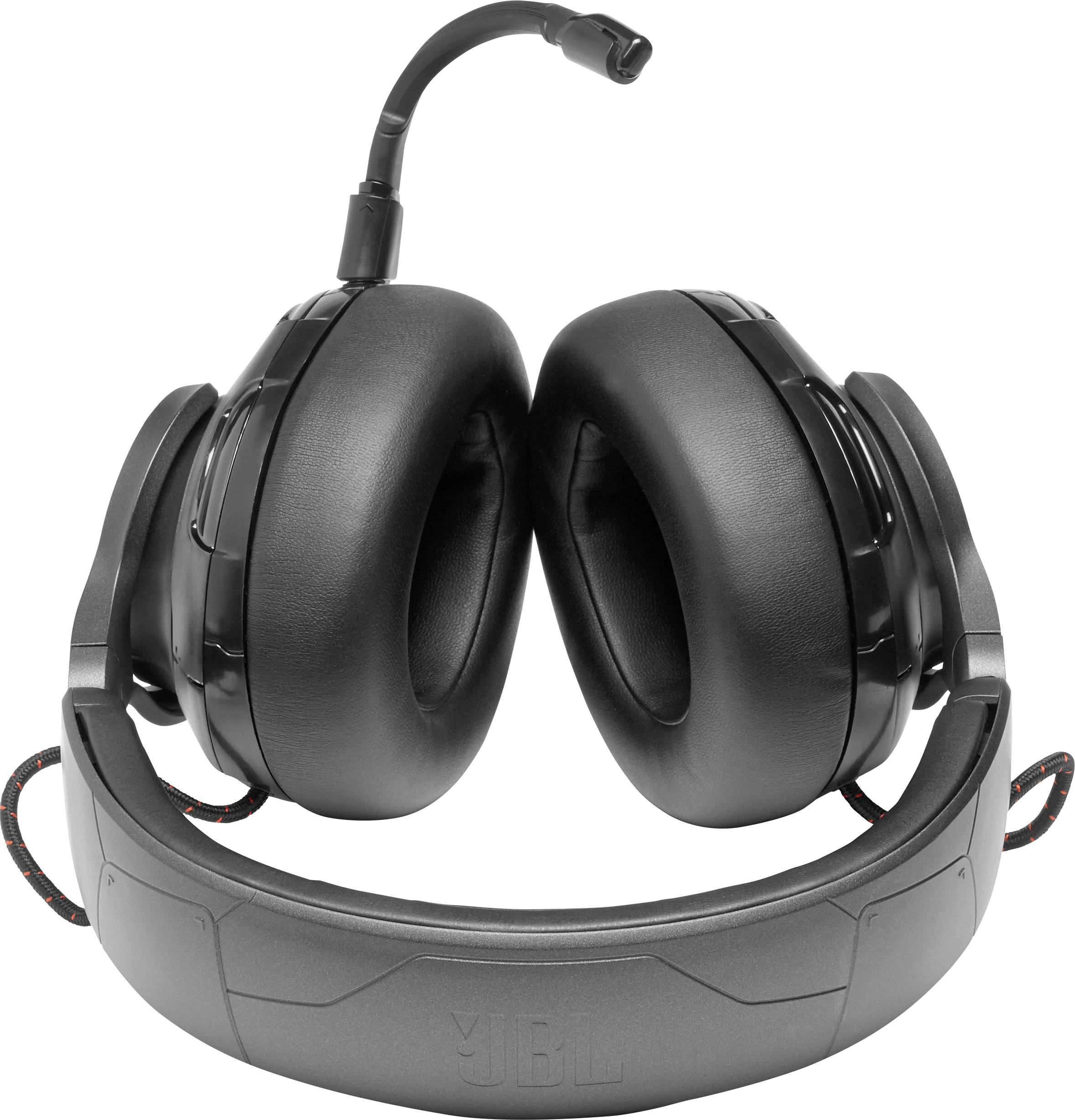 JBL QUANTUM ONE Over Ear Headset kabelgebunden Stereo Schwarz Mikrofon-Rauschunterdrückung, Noise Cancelling Lautstärkeregelung, Mikrofon-Stummscha