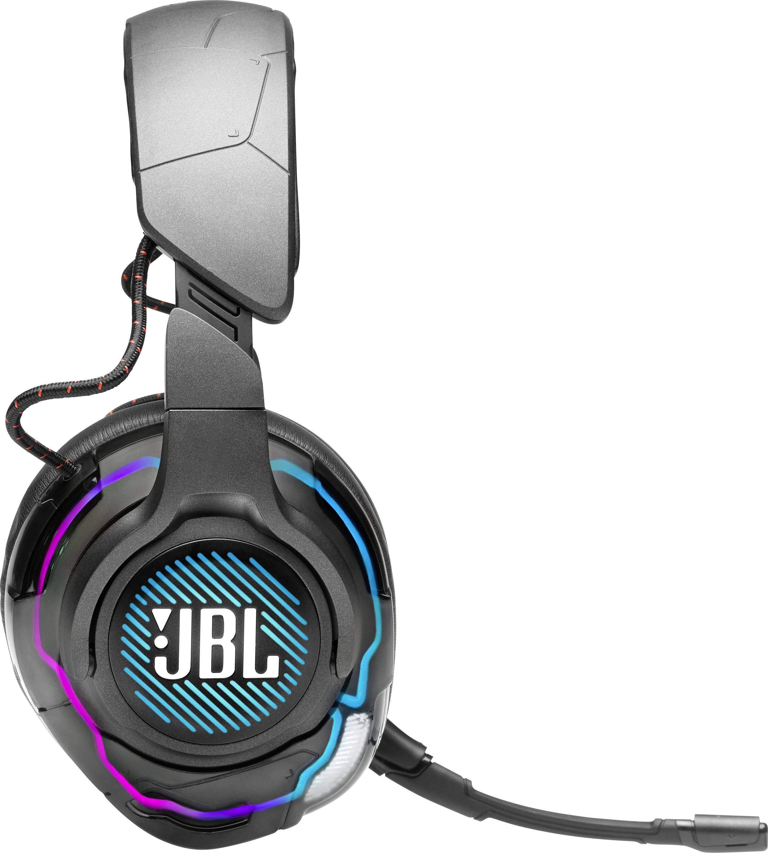 JBL QUANTUM ONE Over Ear Headset kabelgebunden Stereo Schwarz Mikrofon-Rauschunterdrückung, Noise Cancelling Lautstärkeregelung, Mikrofon-Stummscha