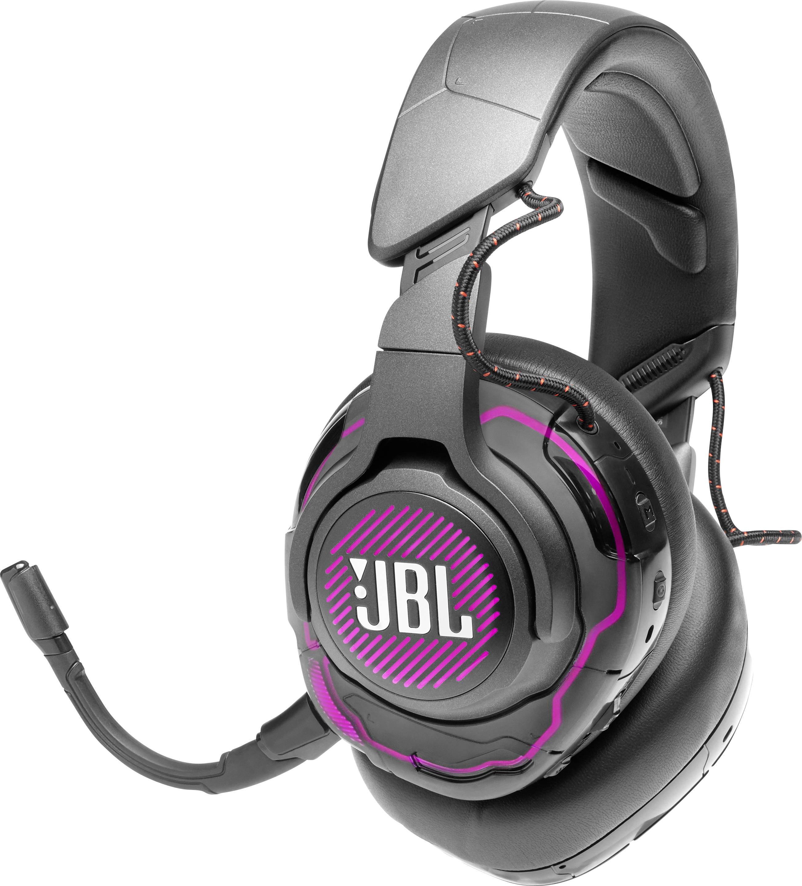 JBL QUANTUM ONE Over Ear Headset kabelgebunden Stereo Schwarz Mikrofon-Rauschunterdrückung, Noise Cancelling Lautstärkeregelung, Mikrofon-Stummscha