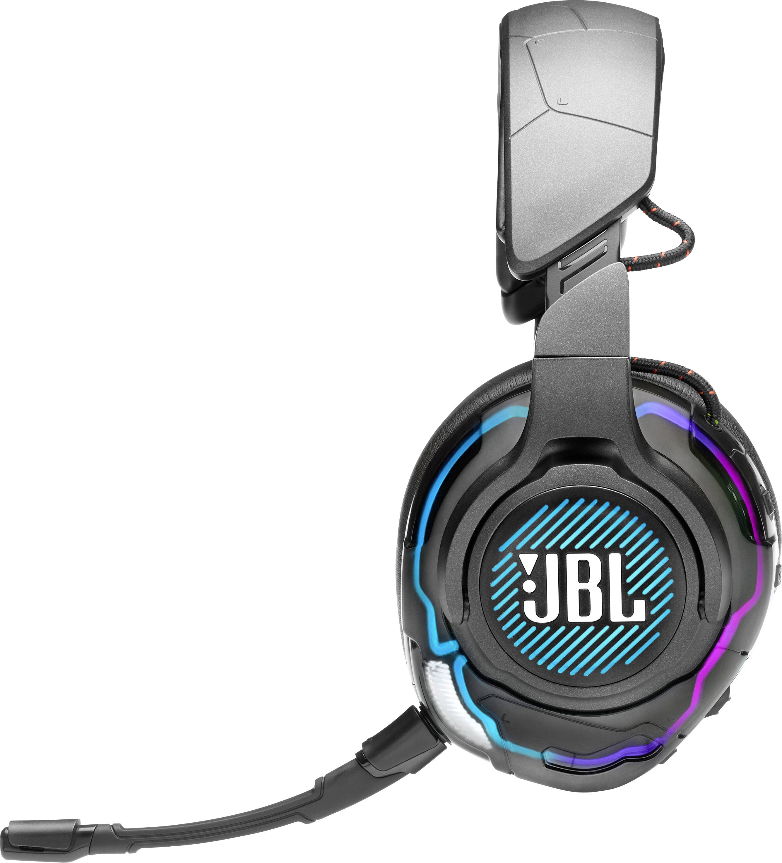 JBL QUANTUM ONE Over Ear Headset kabelgebunden Stereo Schwarz Mikrofon-Rauschunterdrückung, Noise Cancelling Lautstärkeregelung, Mikrofon-Stummscha