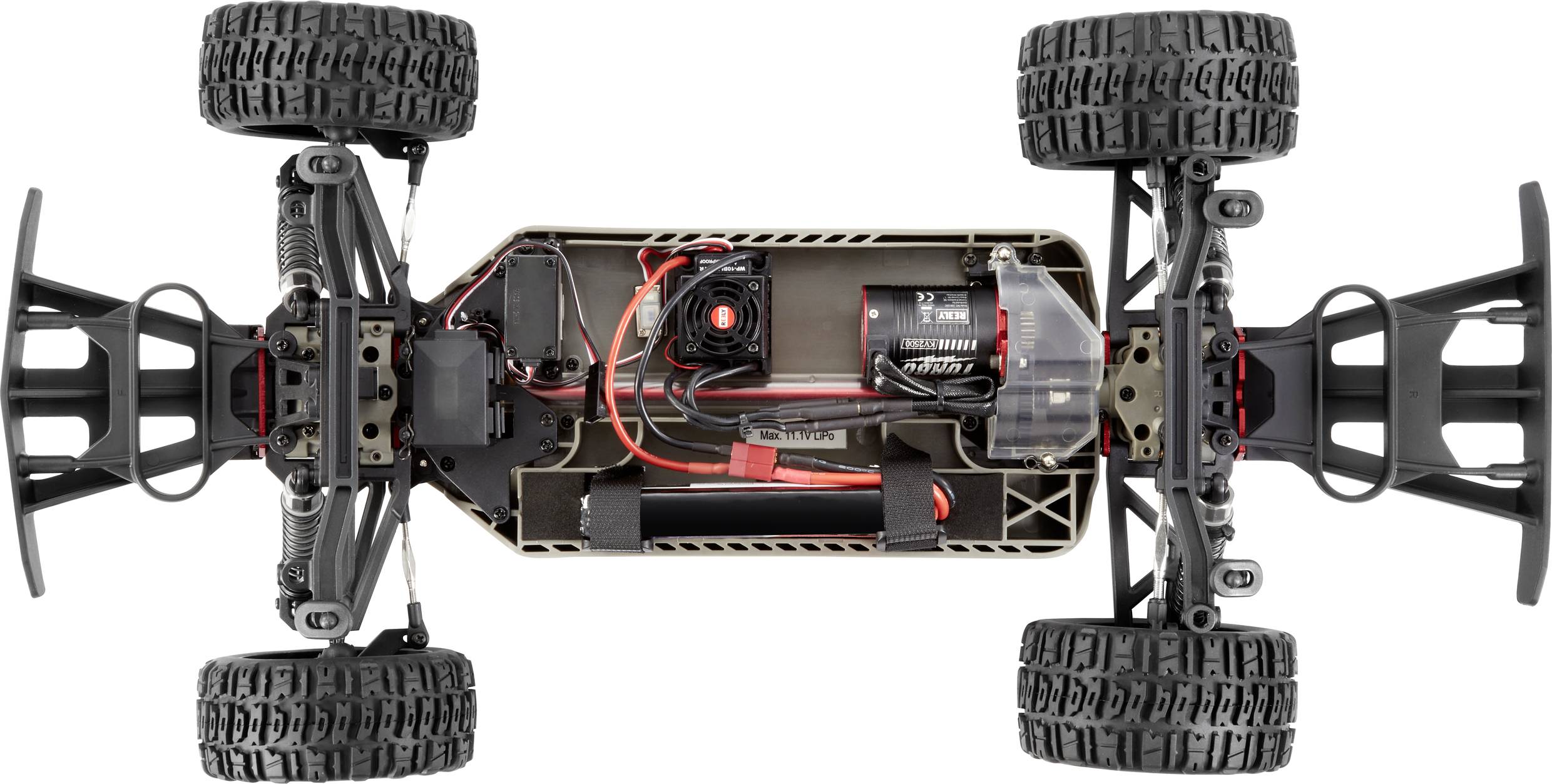 Reely Rat Max Brushless 1:10 XL RC Modellauto Elektro Rally Allradantrieb (4WD) RtR 2,4GHz