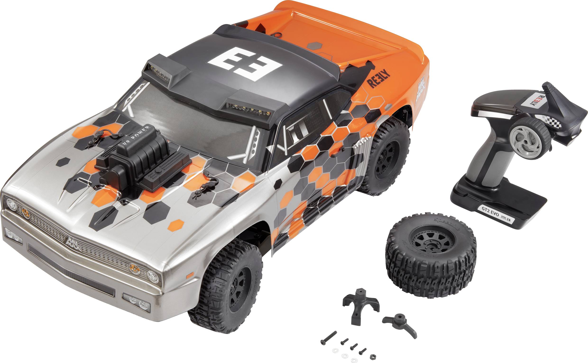 Reely Rat Max Brushless 1:10 XL RC Modellauto Elektro Rally Allradantrieb (4WD) RtR 2,4GHz