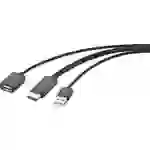 Renkforce RF-4700672 USB / HDMI Adapterkabel Schwarz mit Streaming-Funktion 2.00 m Renkforce RF-4700672 USB / HDMI Adapterkabel Schwarz mit Streaming-Funktion 2.00 m