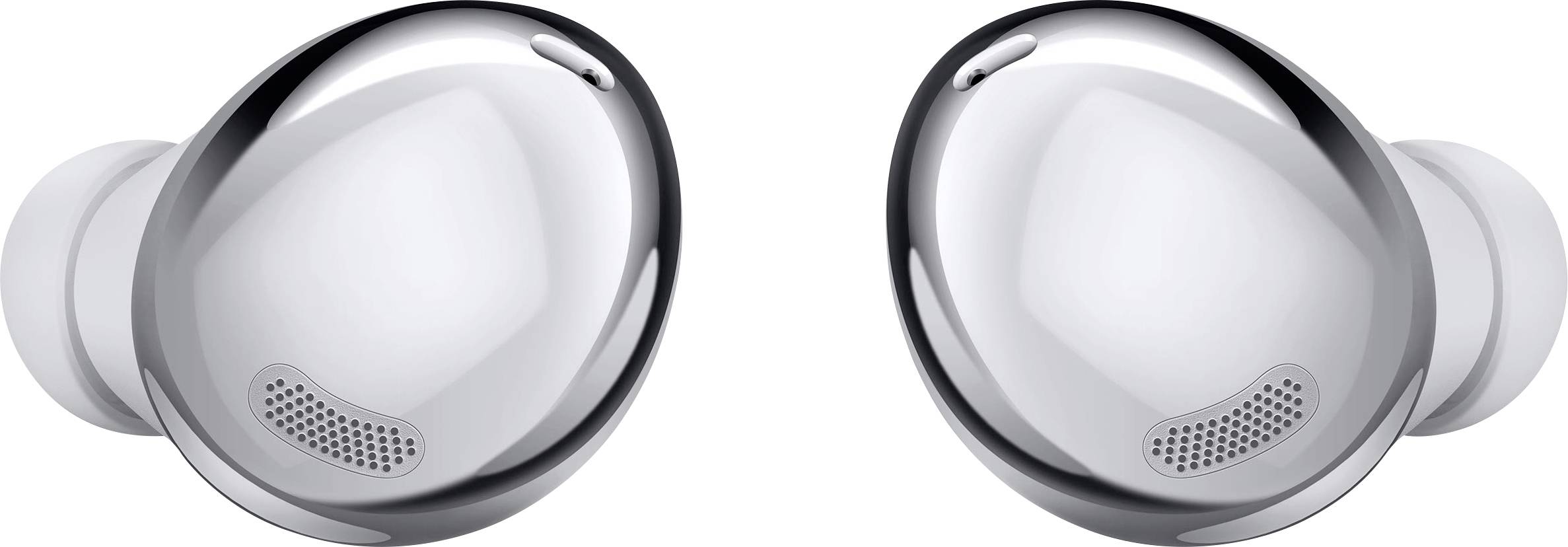 Samsung Galaxy Buds Pro In Ear Kopfhörer Bluetooth® Silber Noise Cancelling Headset, Klang-Personal