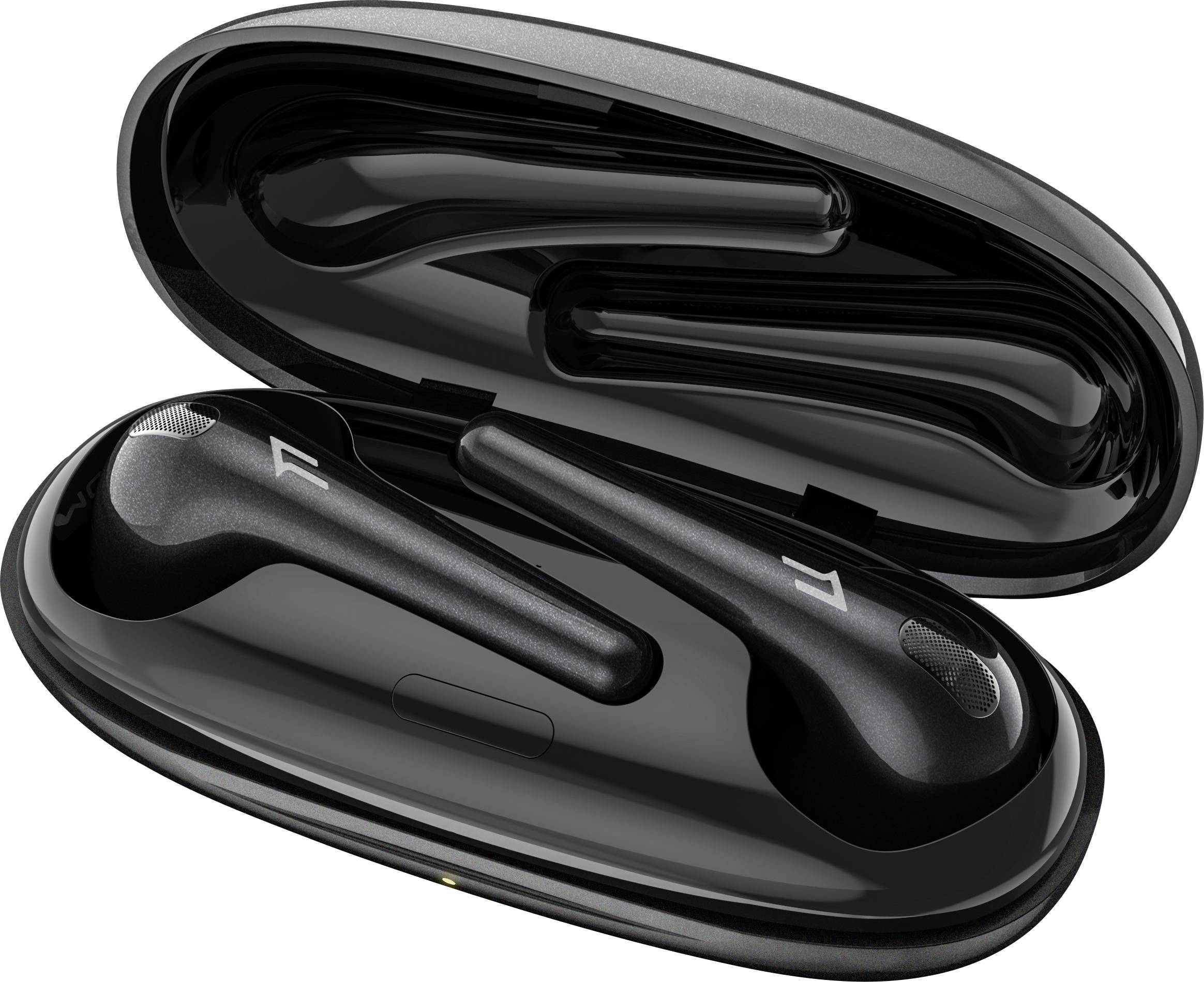 1more ComfoBuds  In Ear Kopfhörer Bluetooth®  Schwarz Noise Cancelling Headset, Schweißresistent, Touch-Steuerung, Wasserbeständig