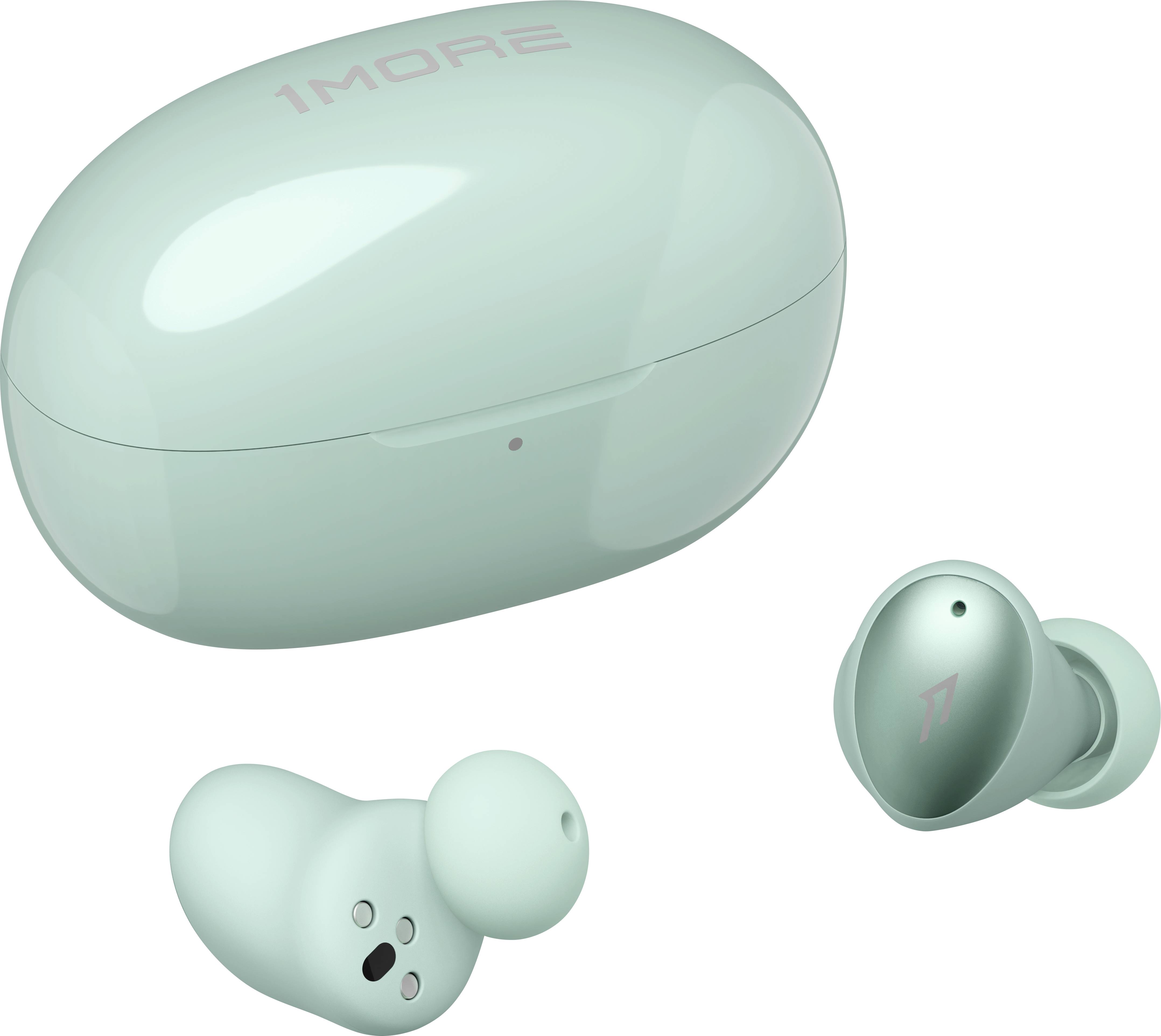 1more ColorBuds  In Ear Kopfhörer Bluetooth®  Grün Noise Cancelling Headset, Schweißresistent, Touch-Steuerung, Wasserbeständig