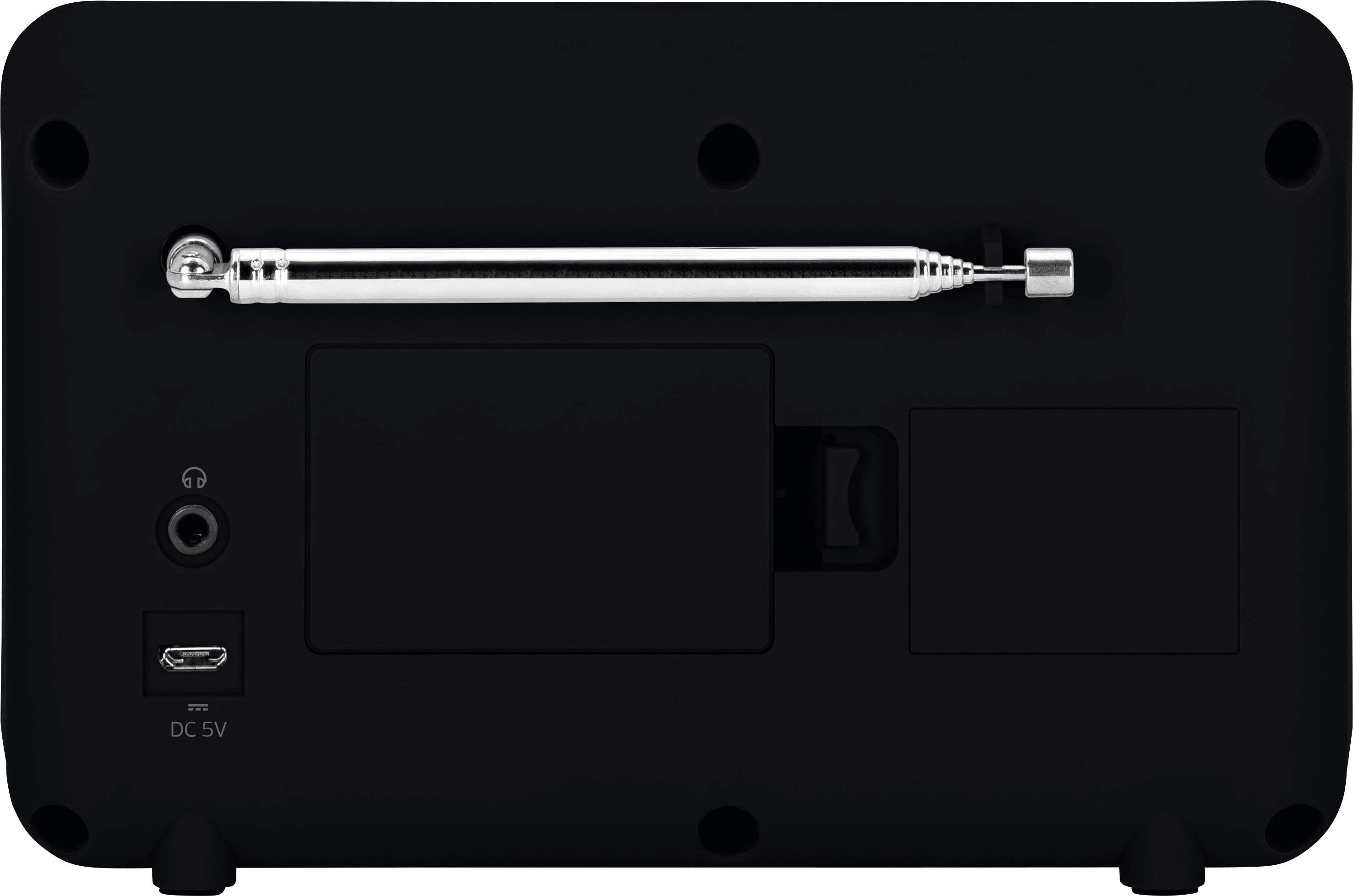 TechniSat TECHNIRADIO 6 IR Internet Tischradio Internet, DAB+, UKW Bluetooth®, WLAN, Internetradio Weckfunktion Schwarz