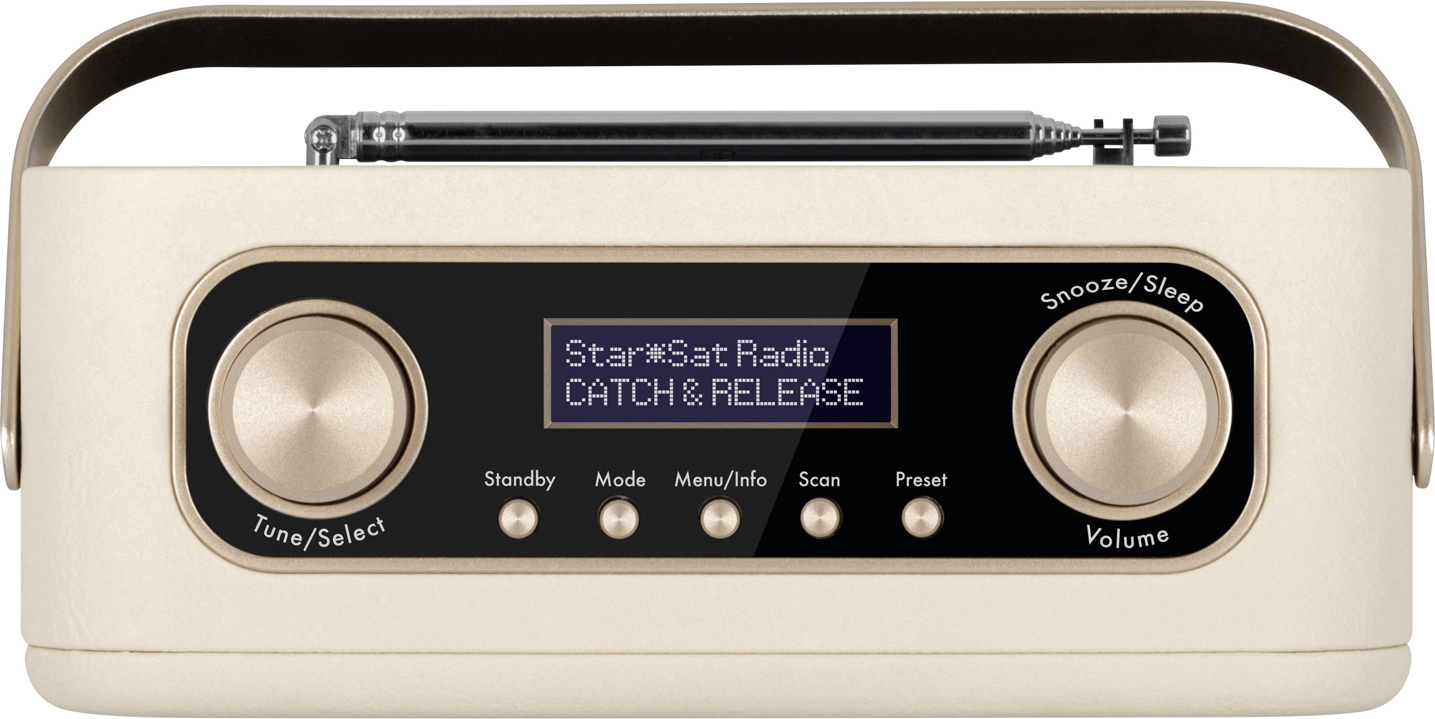 Nordmende Transita 30 Tischradio DAB+, UKW Bluetooth®, DAB+, UKW Weckfunktion Beige