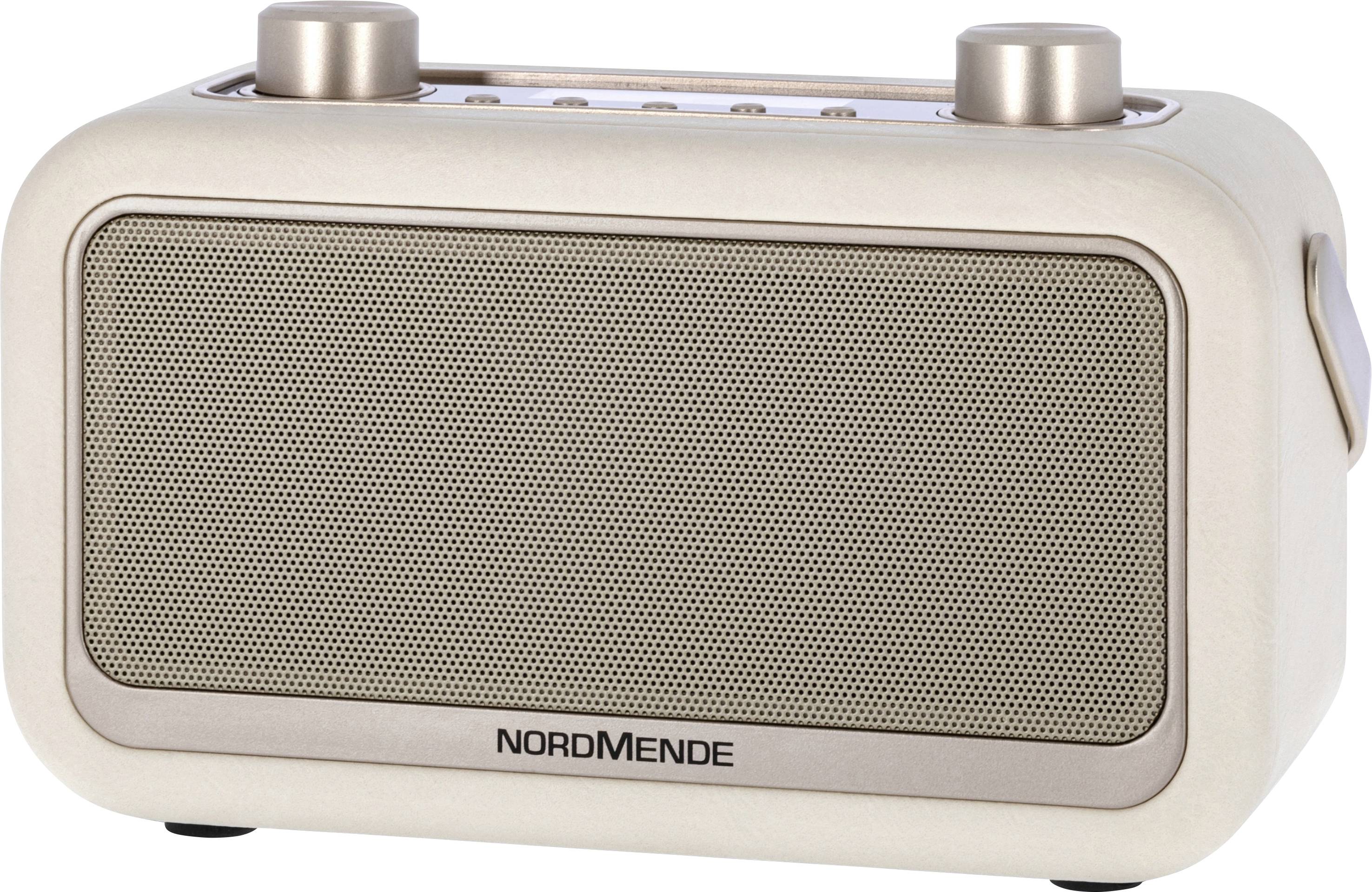 Nordmende Transita 30 Tischradio DAB+, UKW Bluetooth®, DAB+, UKW Weckfunktion Beige
