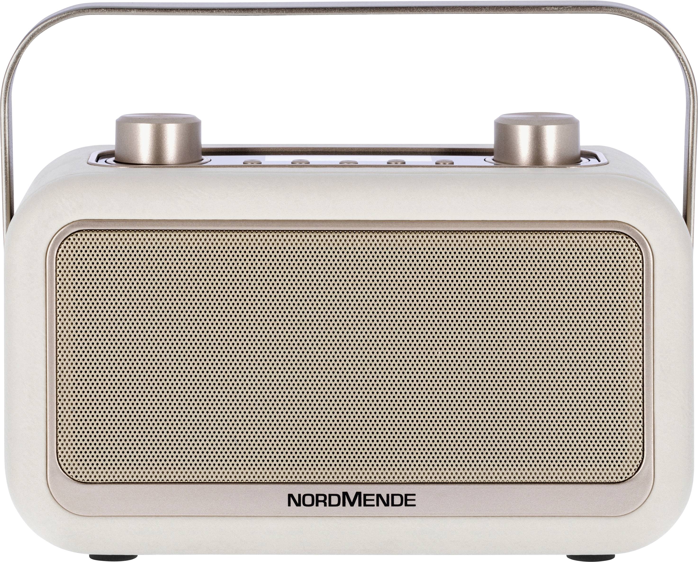 Nordmende Transita 30 Tischradio DAB+, UKW Bluetooth®, DAB+, UKW Weckfunktion Beige