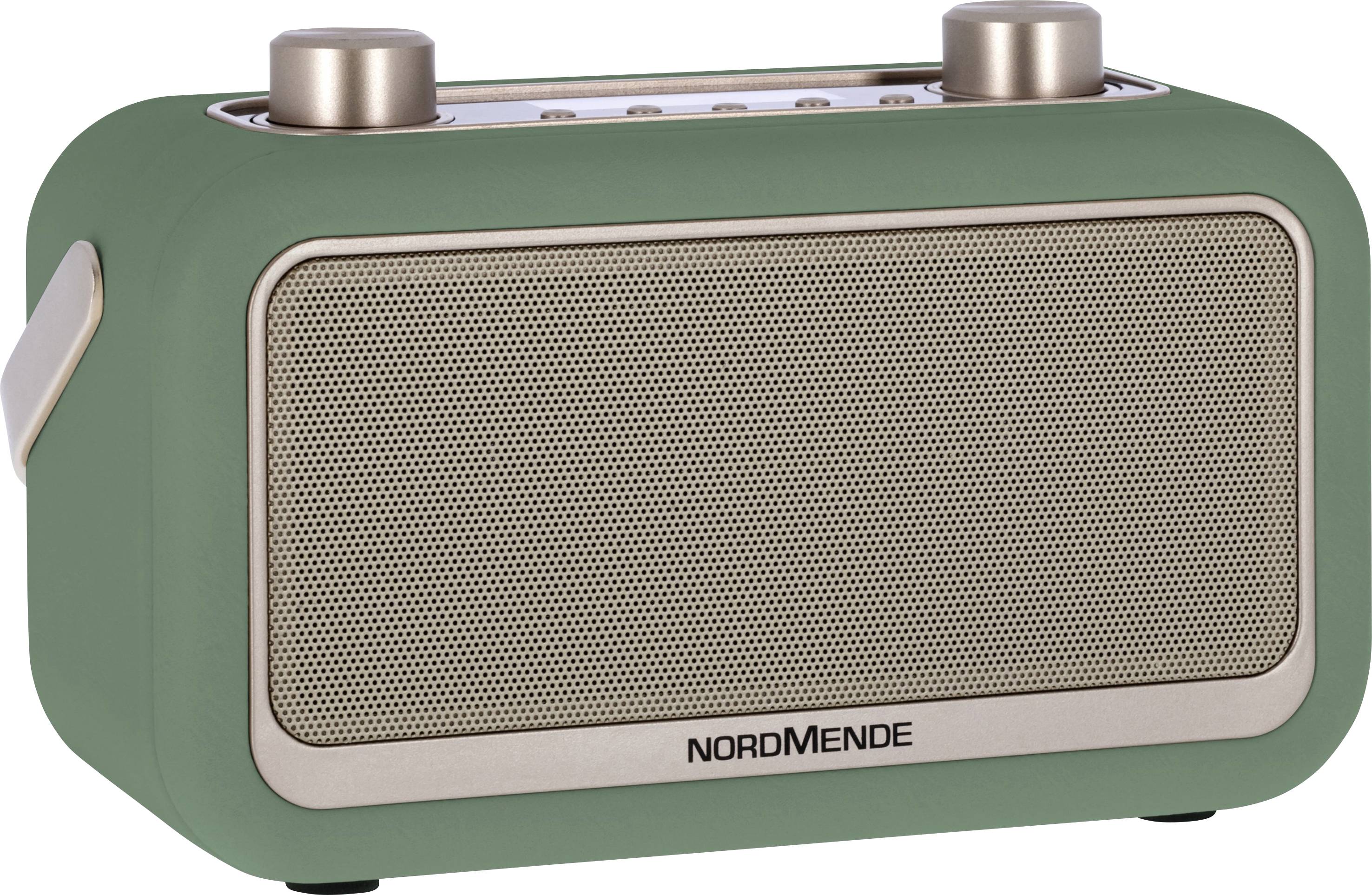 Nordmende Transita 30 Tischradio DAB+, UKW Bluetooth® Weckfunktion Grün