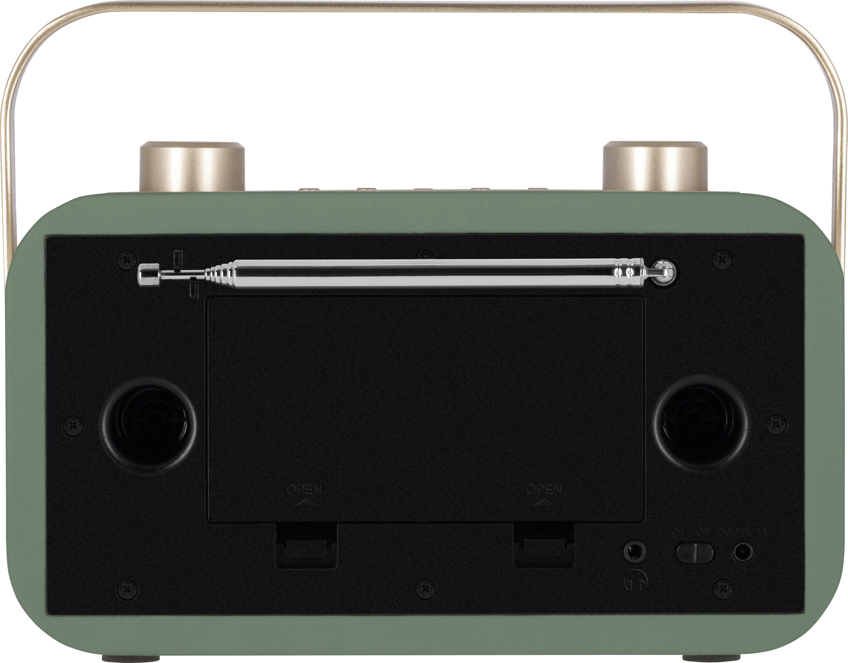 Nordmende Transita 30 Tischradio DAB+, UKW Bluetooth® Weckfunktion Grün